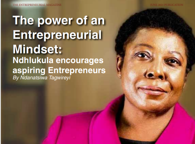 The power of an entrepreneurial mindset: Ndhlukula encourages aspiring Entrepreneurs